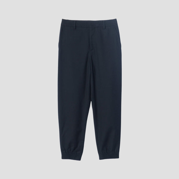 FINE WOOL FLANNEL TROUSERS