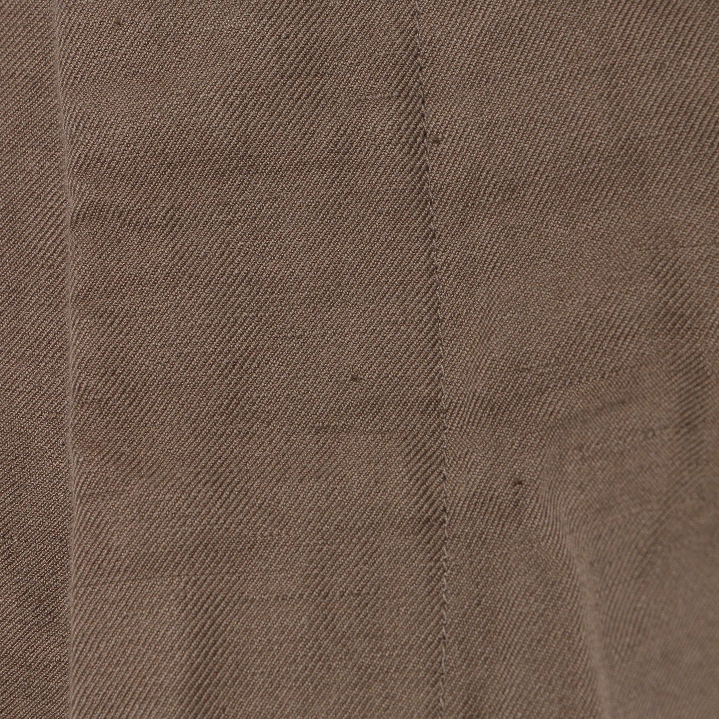 LINEN COTTON TWILL TROUSERS