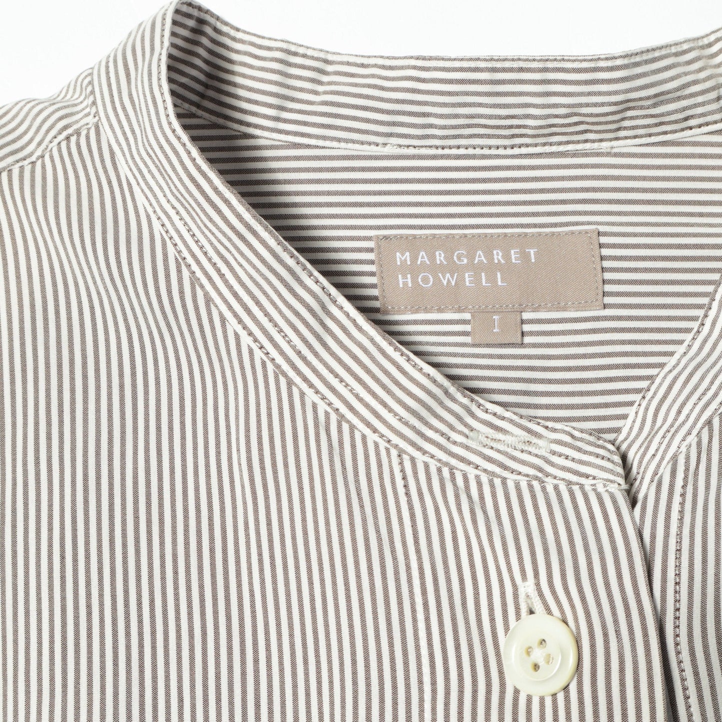 SILK COTTON STRIPE SHIRT