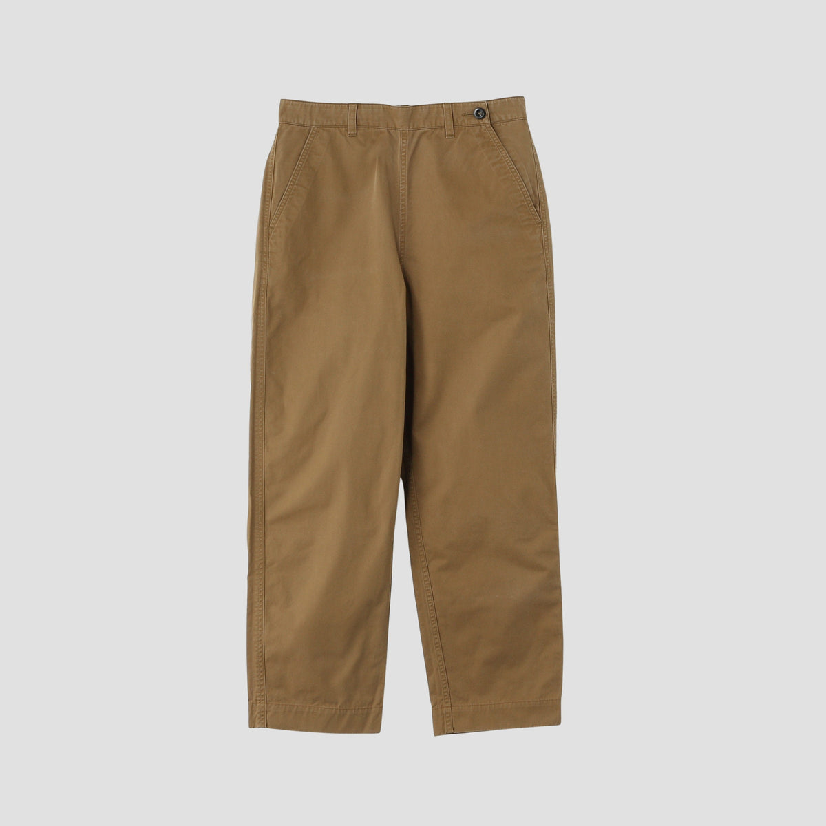 DRY COMPACT COTTON TROUSERS