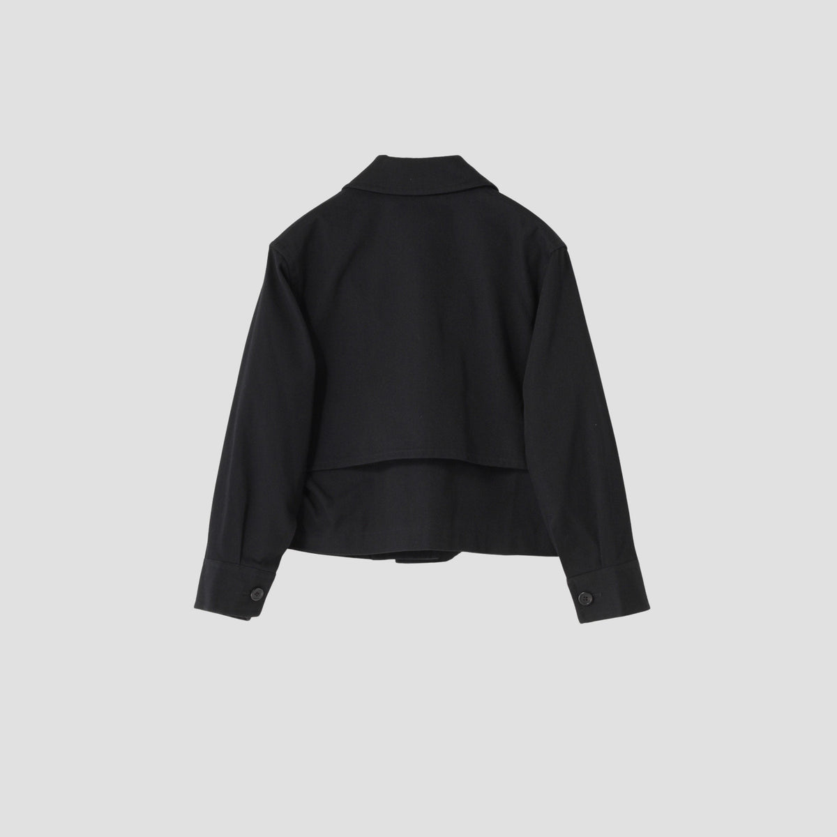 WOOL COTTON TWILL BLOUSON