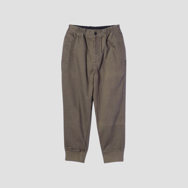 WORN COTTON DRILL TROUSERS