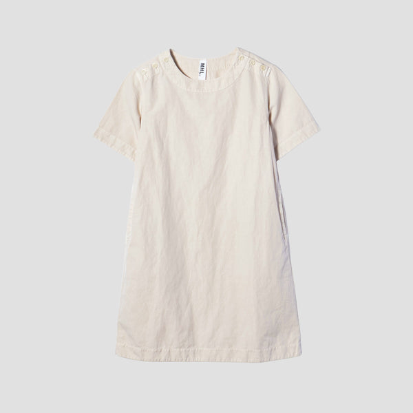 GARMENT DYE CANVAS DRESS