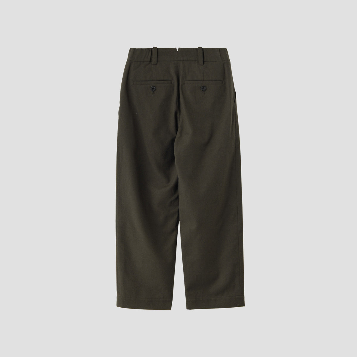 FLANNEL WOOL TROUSERS