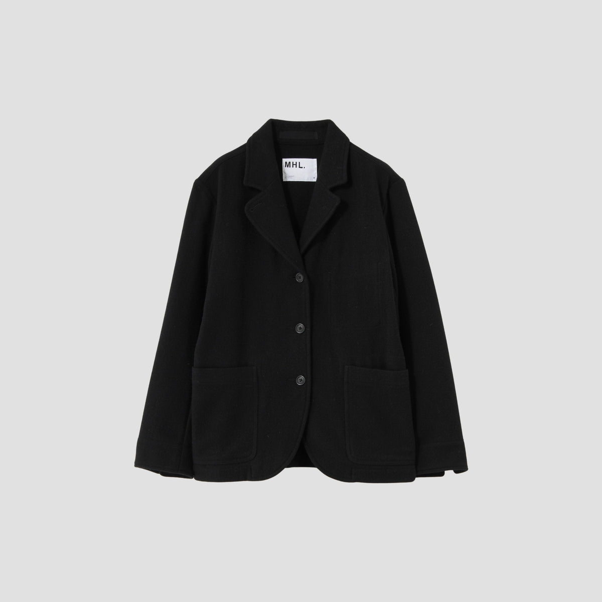 LOFTED WOOL TWILL JACKET