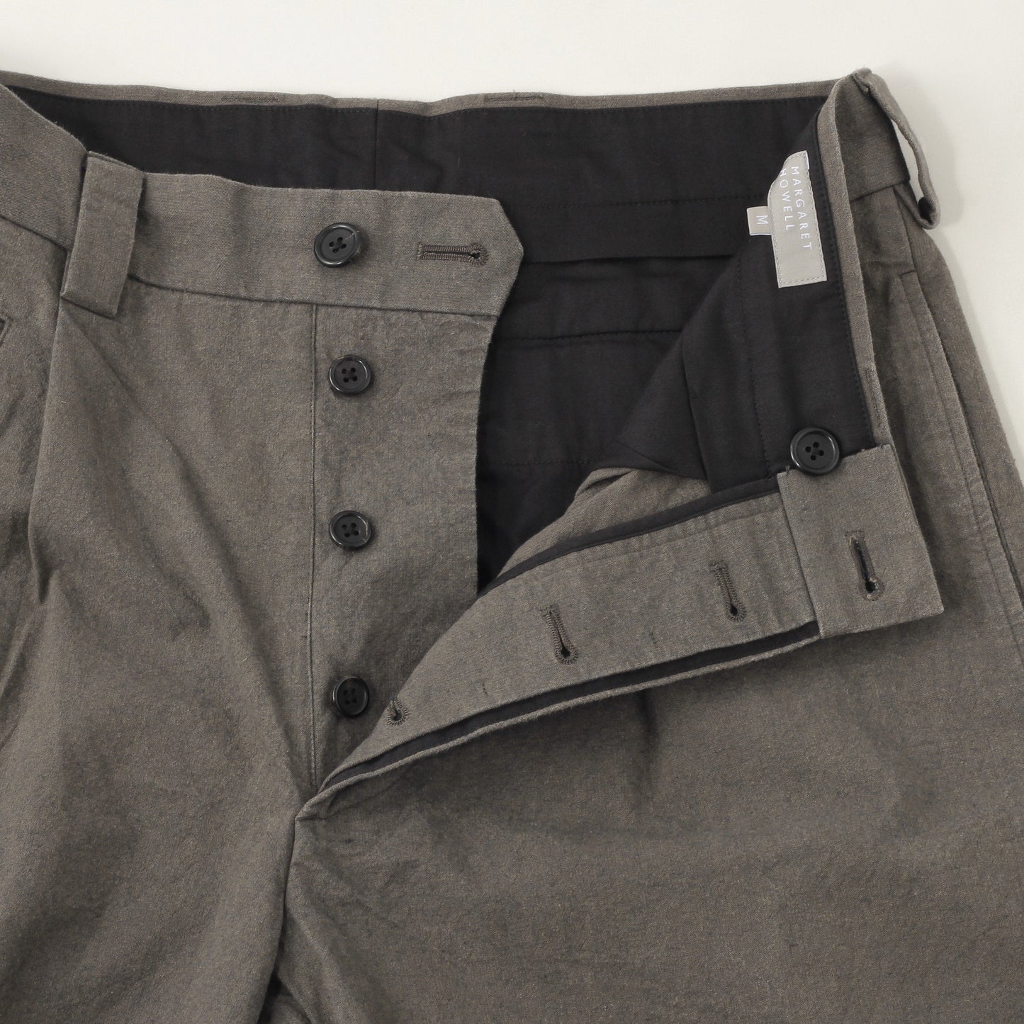 DRY COMPACT COTTON TROUSERS