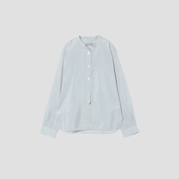 COTTON SILK GRAPH CHECK SHIRT
