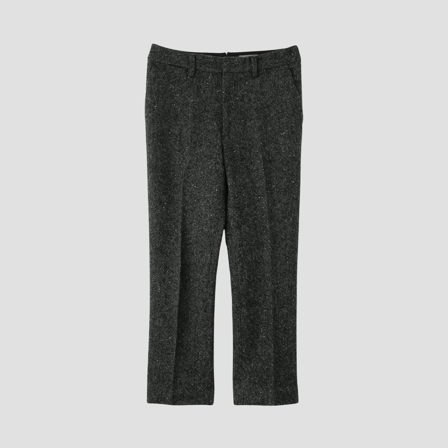 WOOL TWEED TROUSERS