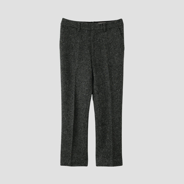 WOOL TWEED TROUSERS