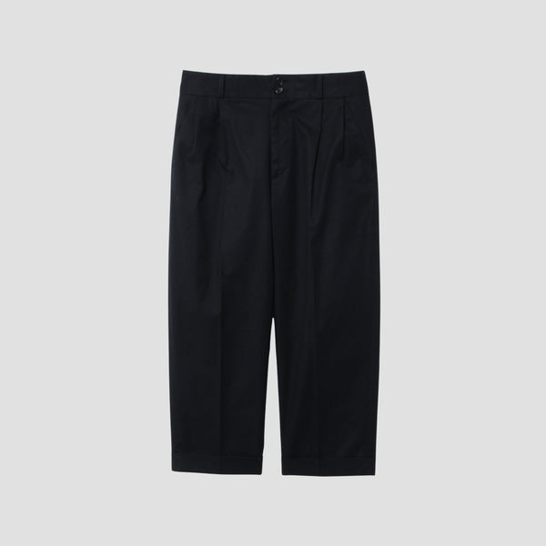 BRUSHED TWILL TROUSERS