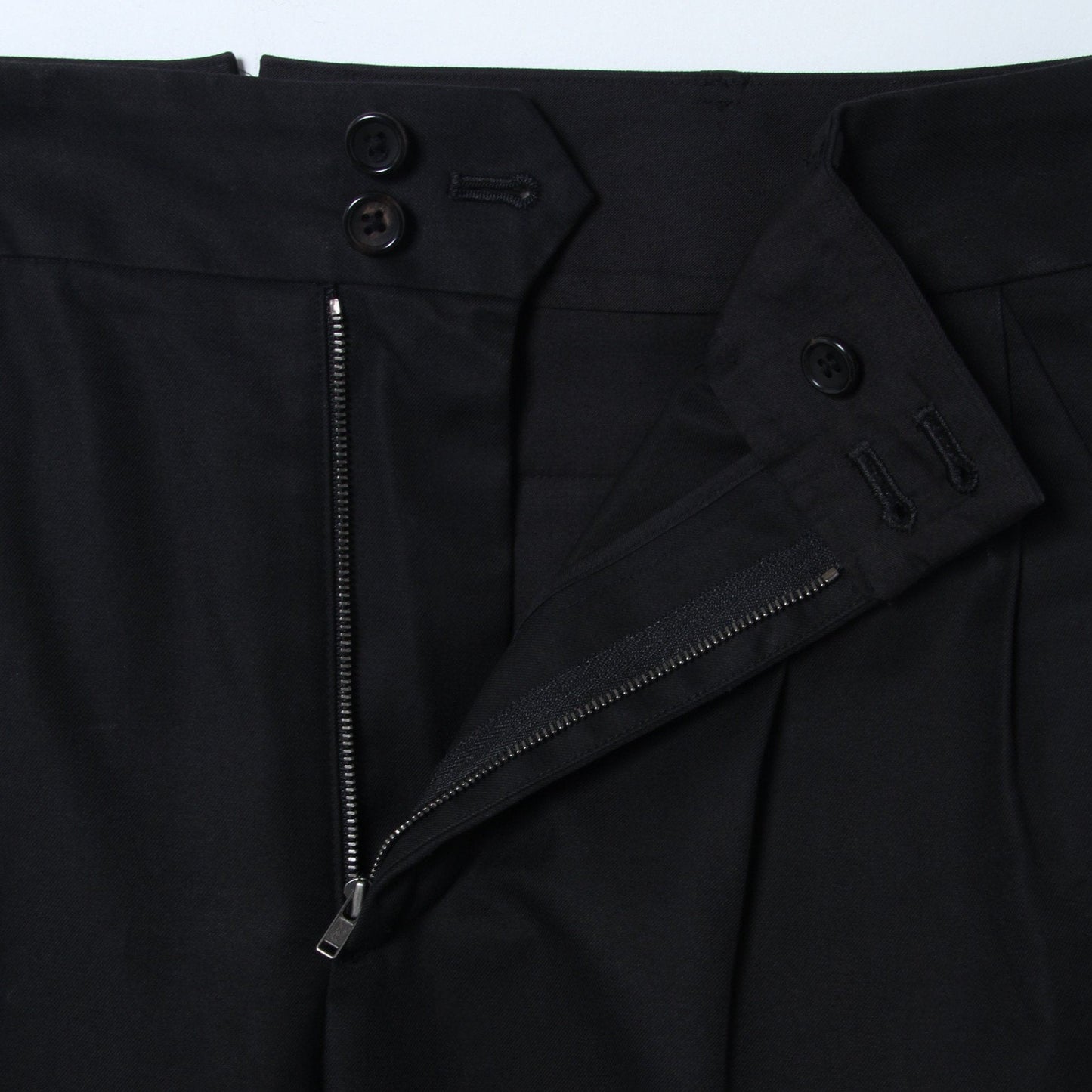 BRUSHED TWILL TROUSERS