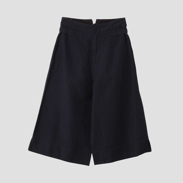 COTTON LINEN TWILL TROUSERS