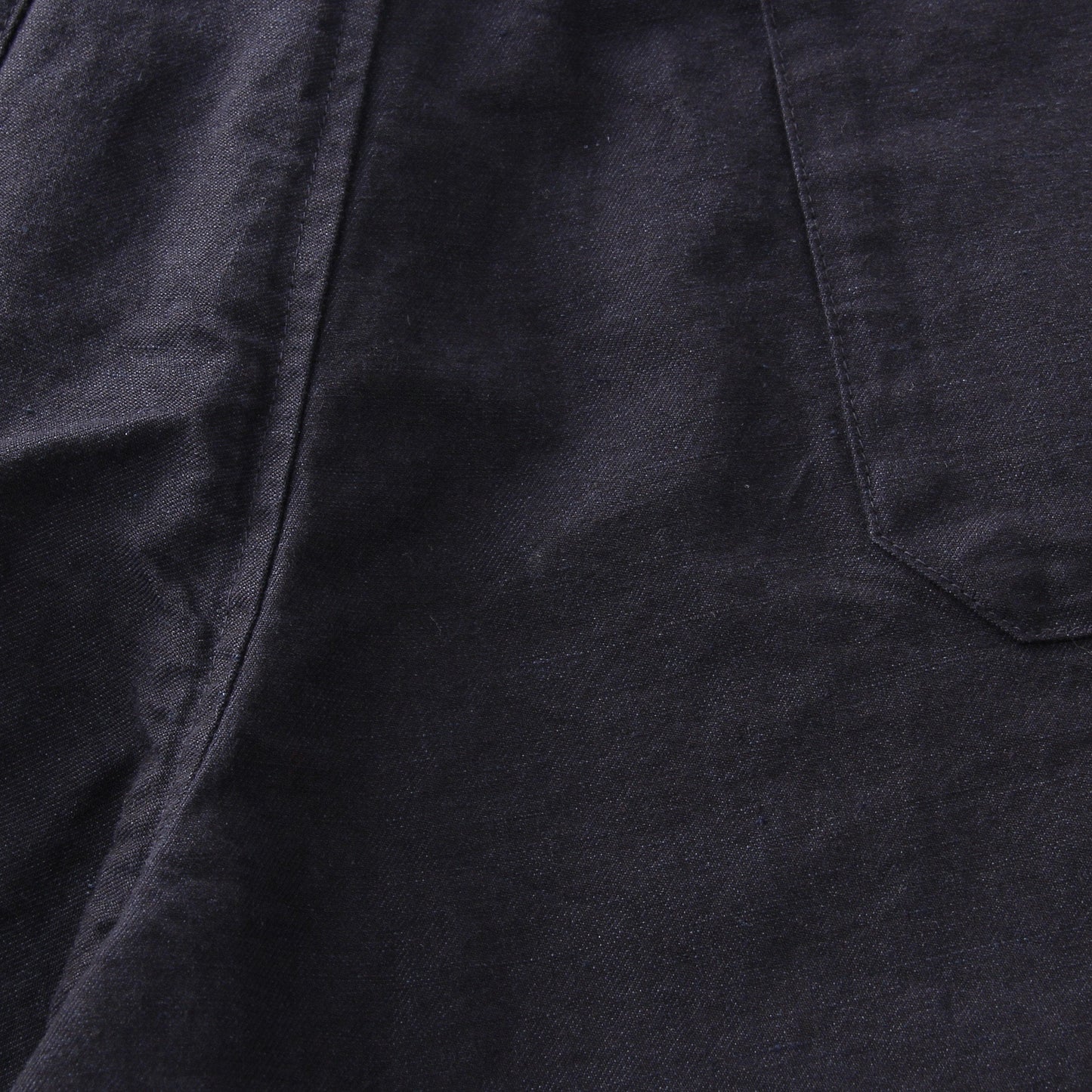 COTTON LINEN TWILL TROUSERS