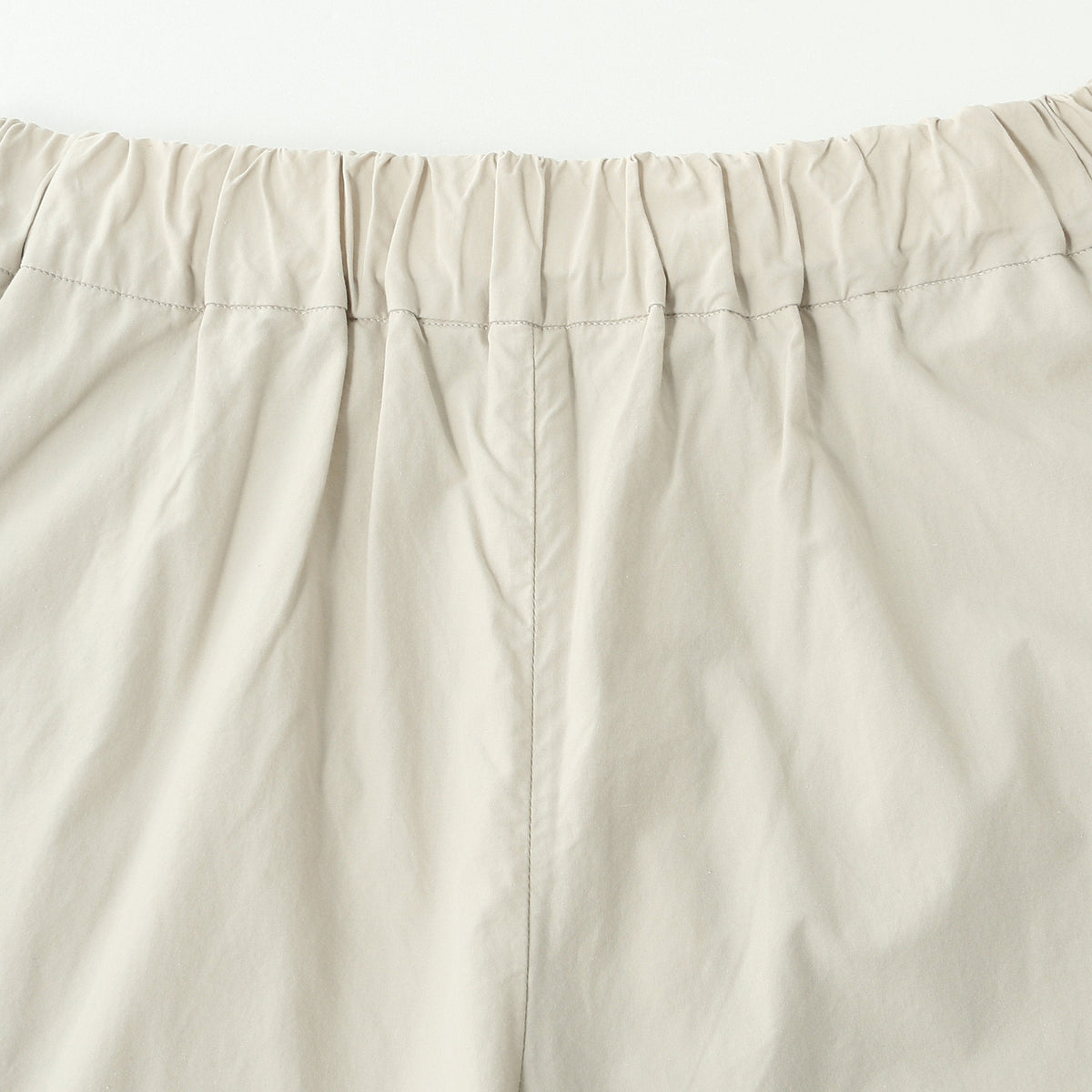 WASHED COTTON POPLIN TROUSERS