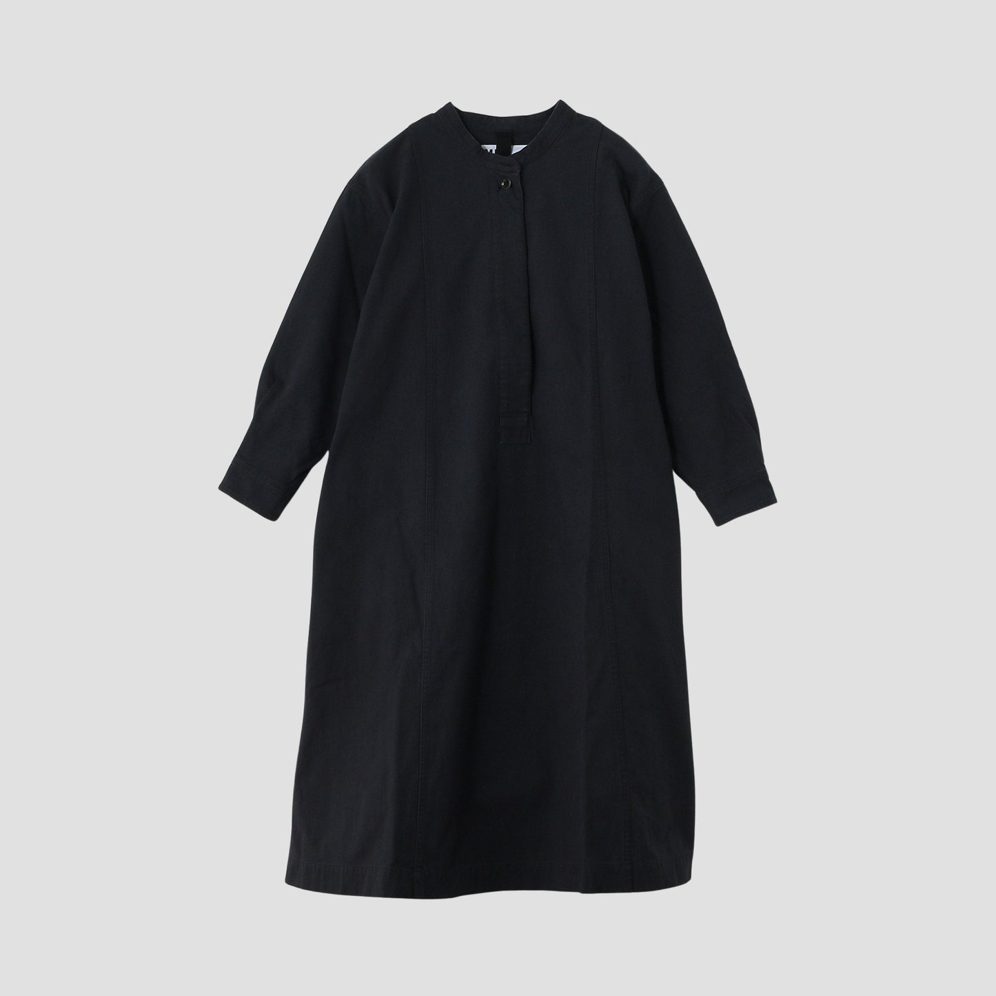 WORN COTTON WOOL TWILL DRESS