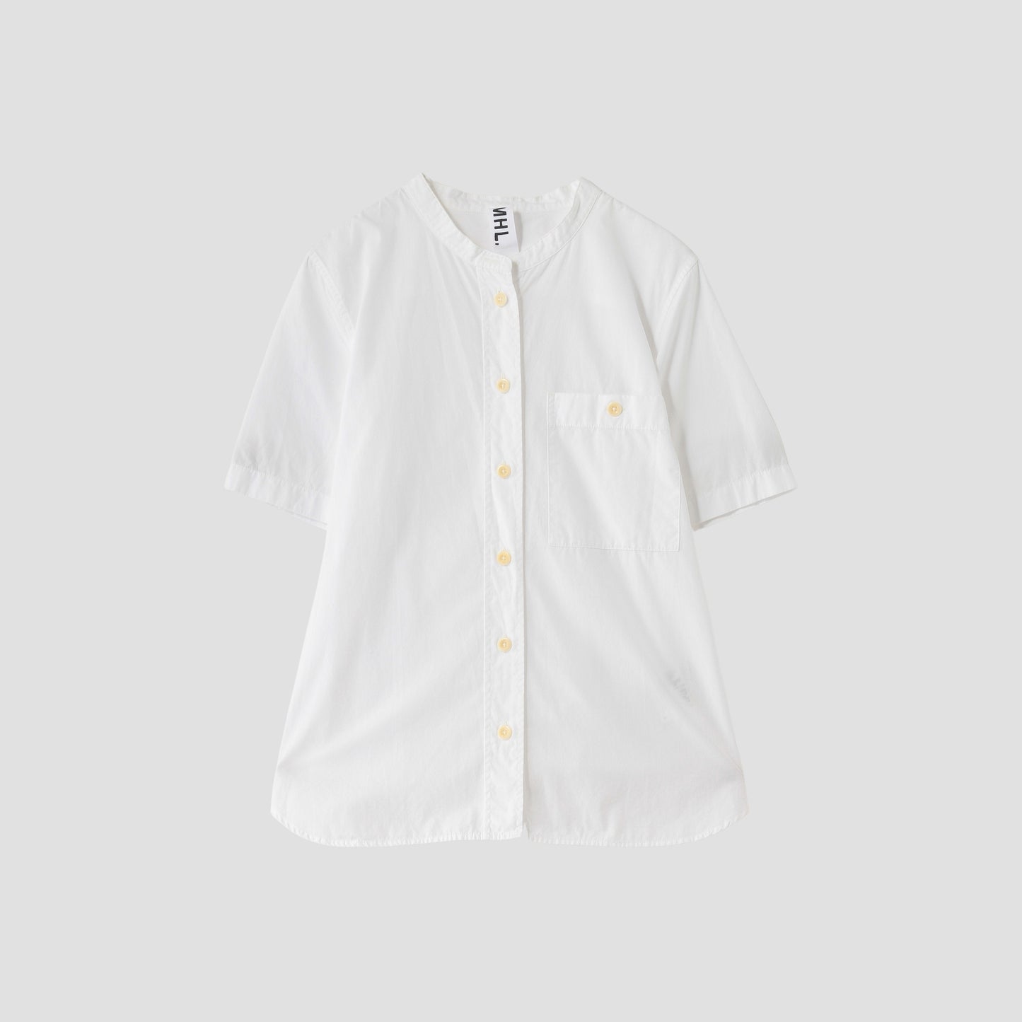 GARMENT DYE BASIC POPLIN SHIRT