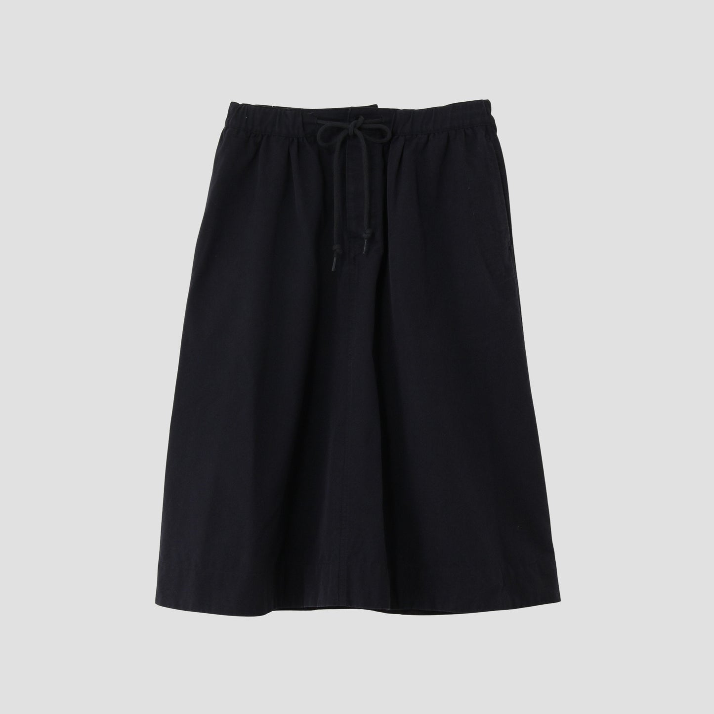COTTON WOOL CANVAS SKIRT