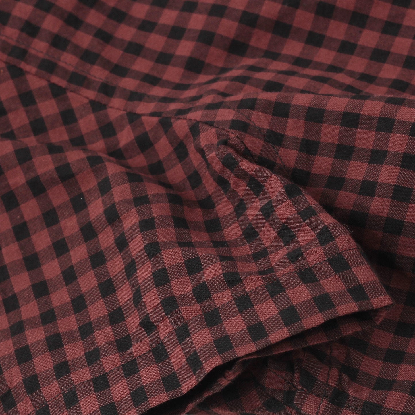 DRY GINGHAMCHECK COTTON SHIRT
