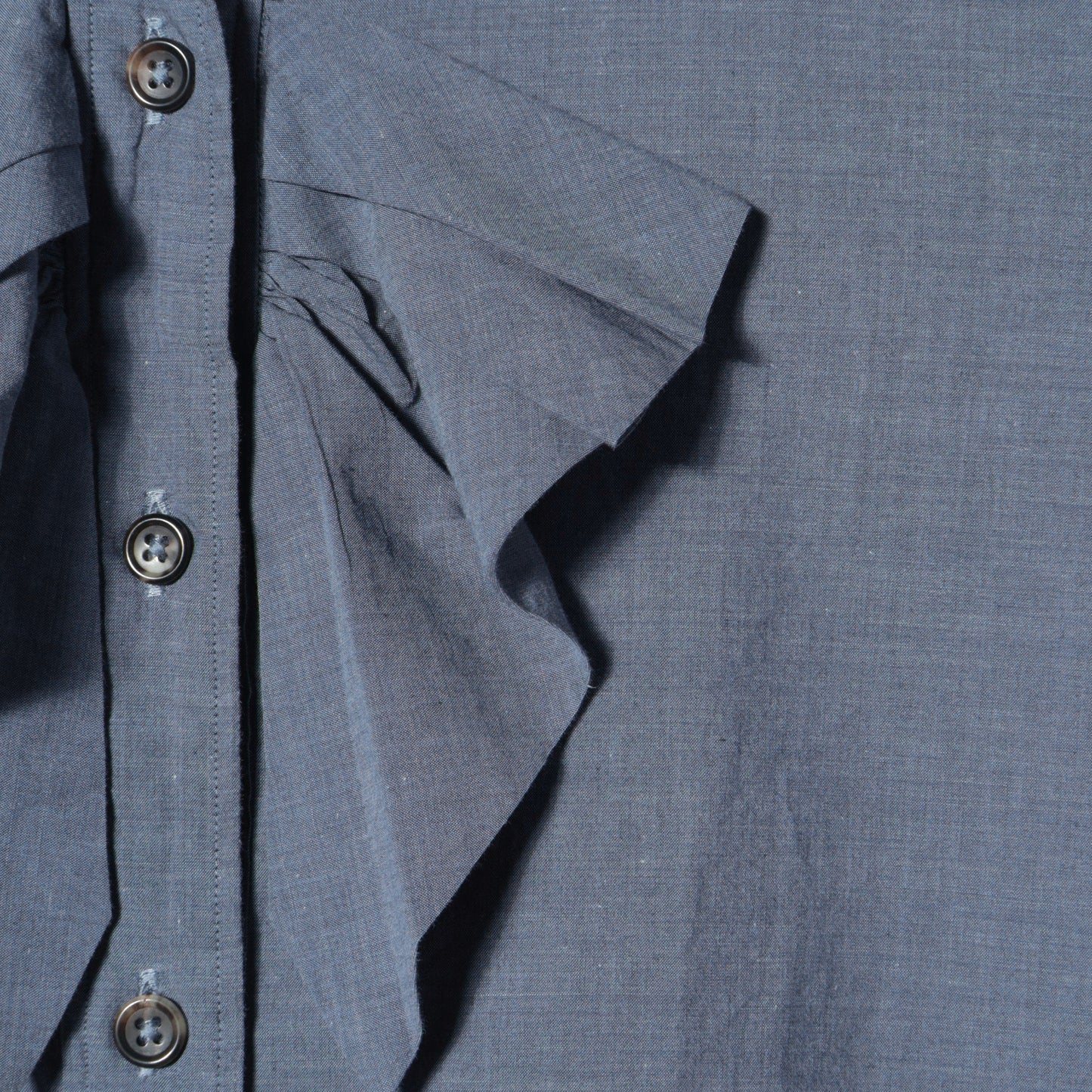 FINE COTTON CHAMBRAY SHIRT