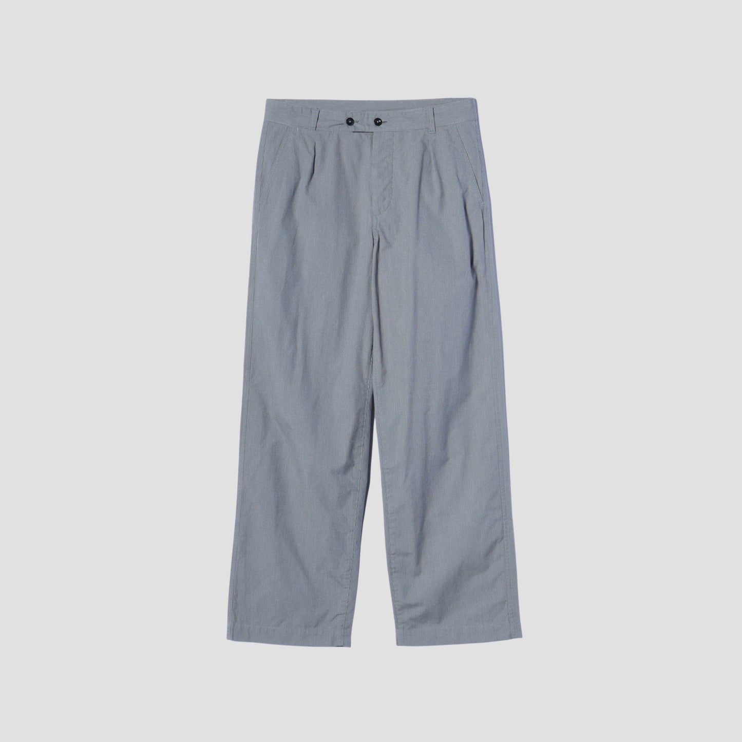 HAIRLINE COTTON TROUSERS