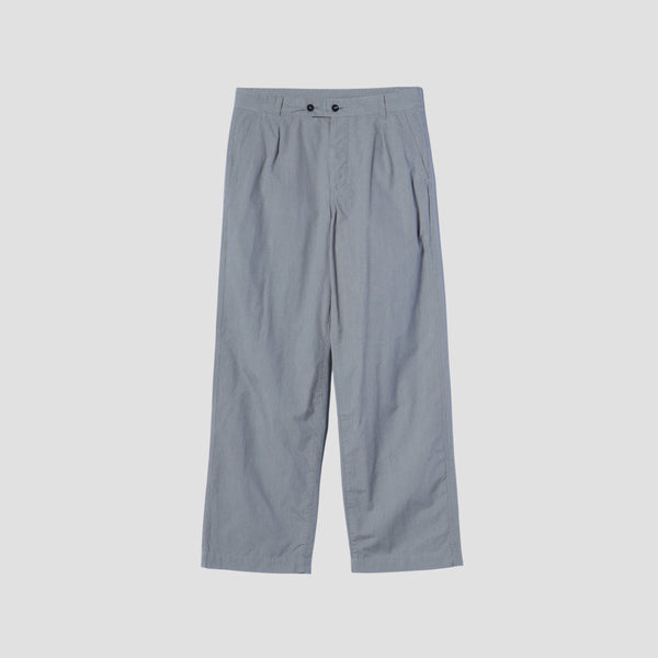 HAIRLINE COTTON TROUSERS