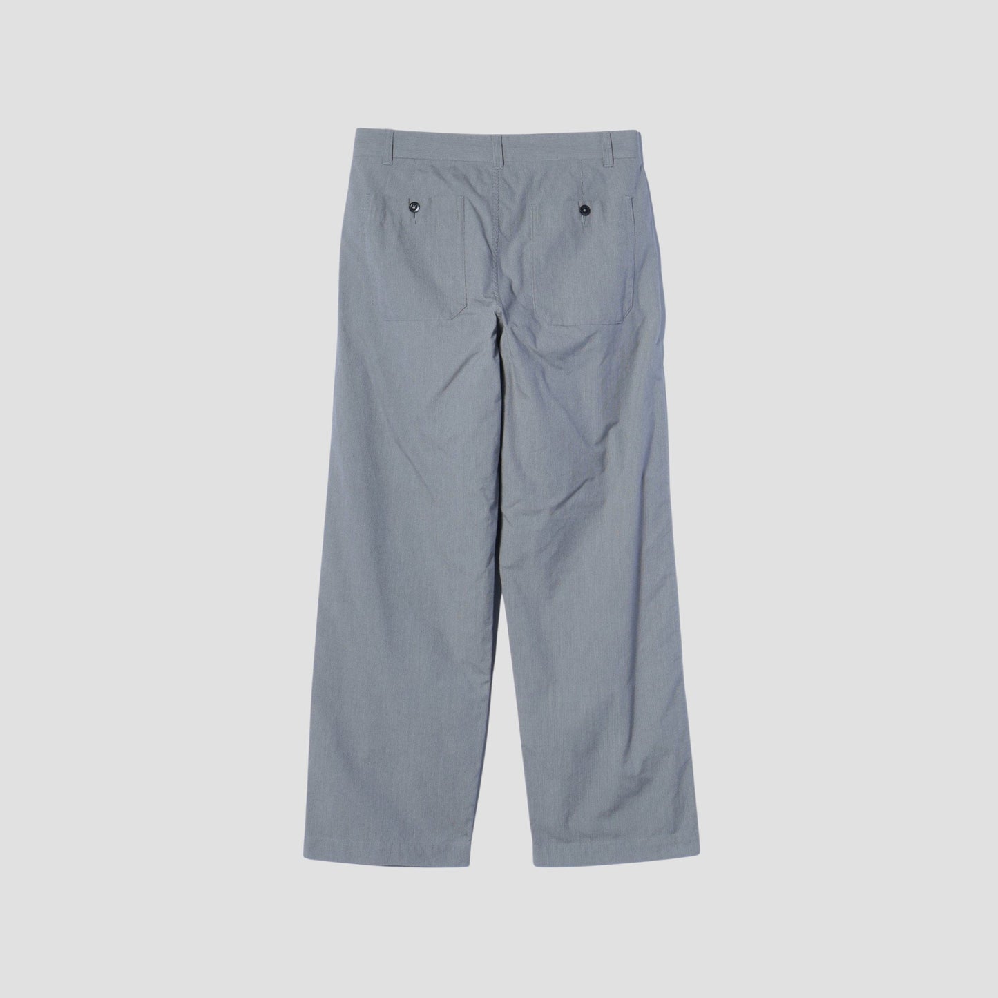HAIRLINE COTTON TROUSERS
