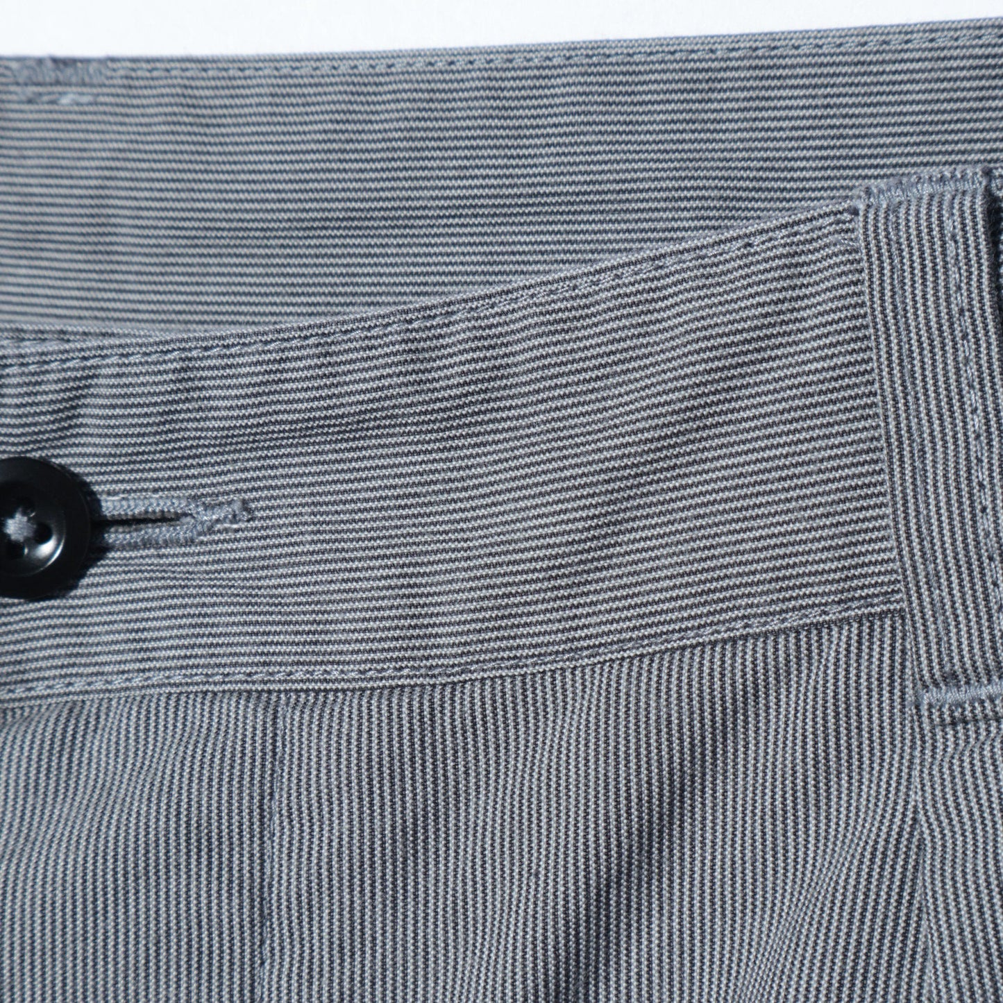 HAIRLINE COTTON TROUSERS