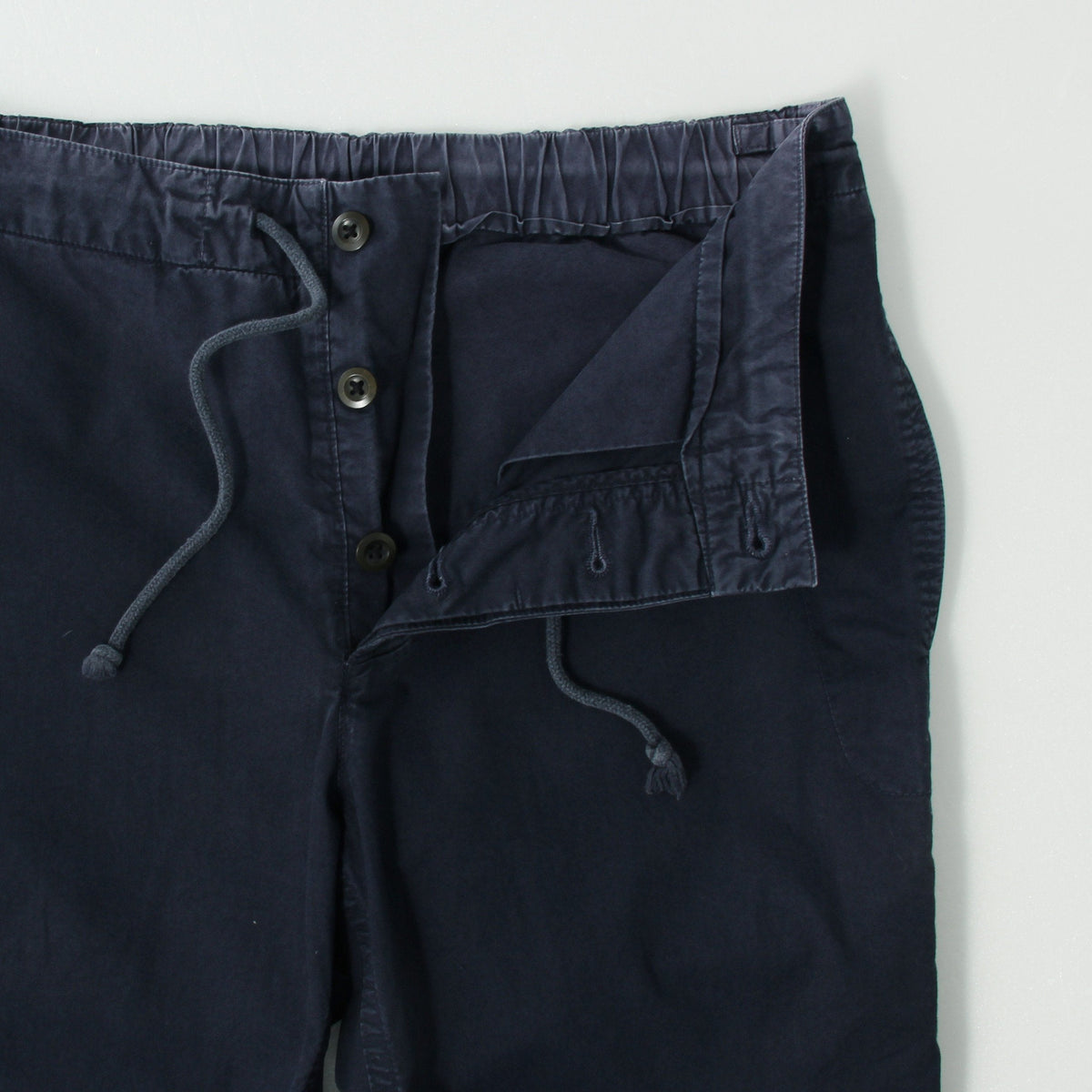 SUPER FINE COTTON TWILL TROUSERS