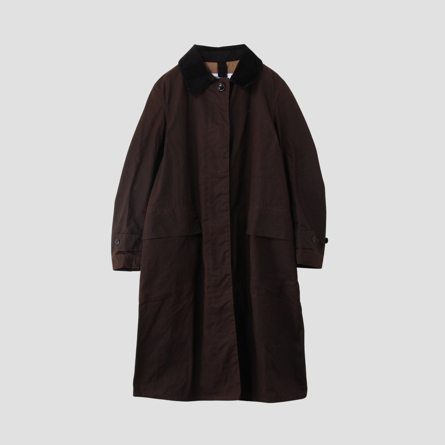 HEAVY WAXED COTTON COAT