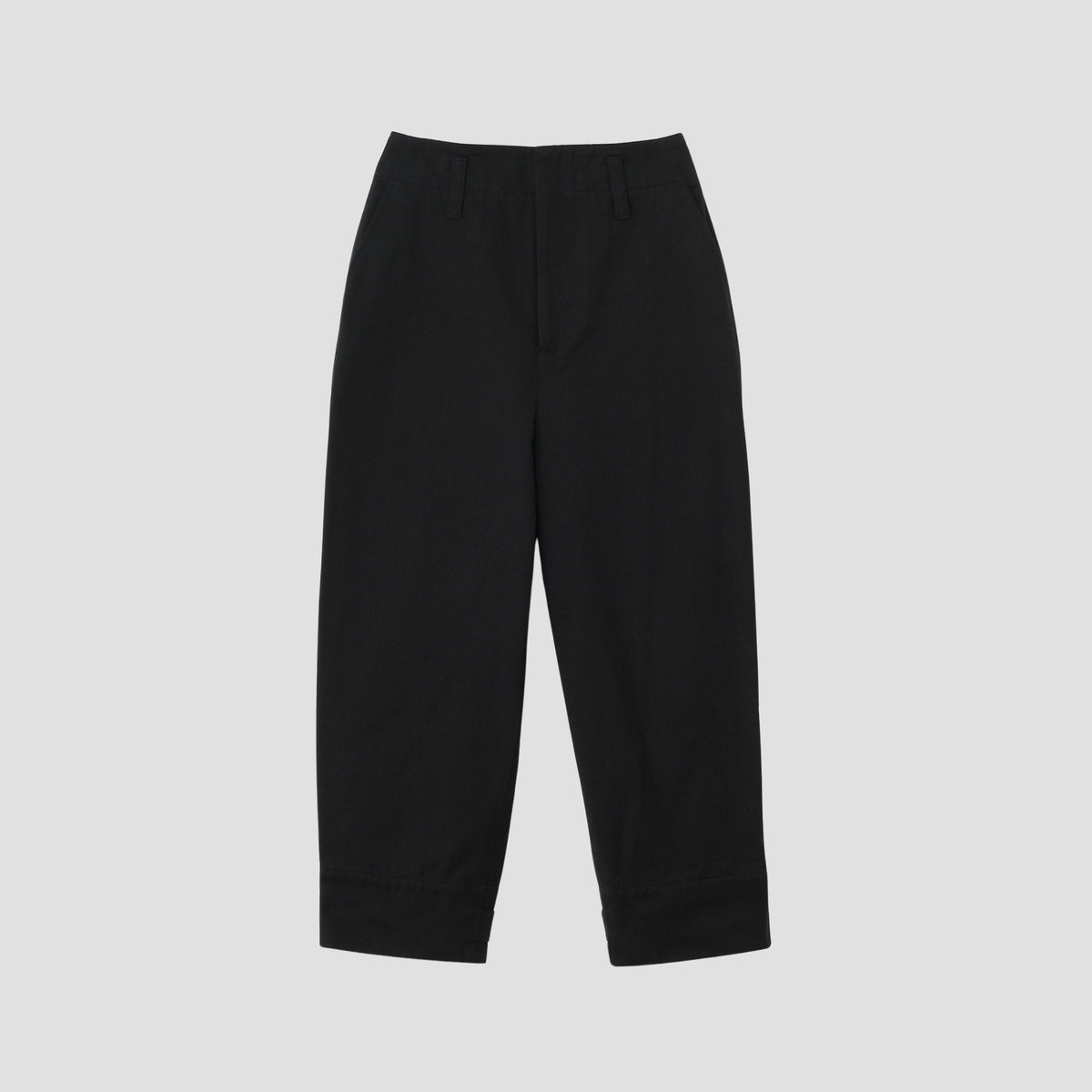 ORGANIC COTTON TWILL TROUSERS