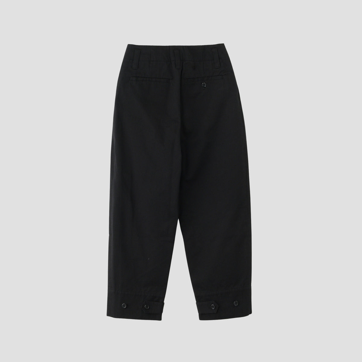 ORGANIC COTTON TWILL TROUSERS