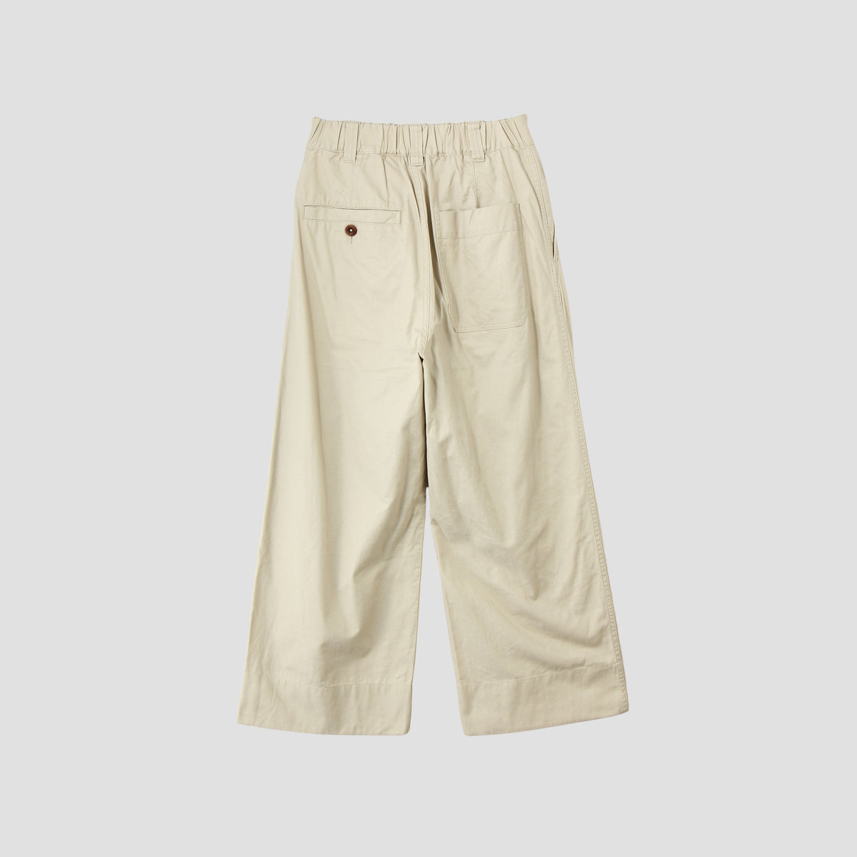 ORGANIC LIGHT COTTON TWILL TROUSERS