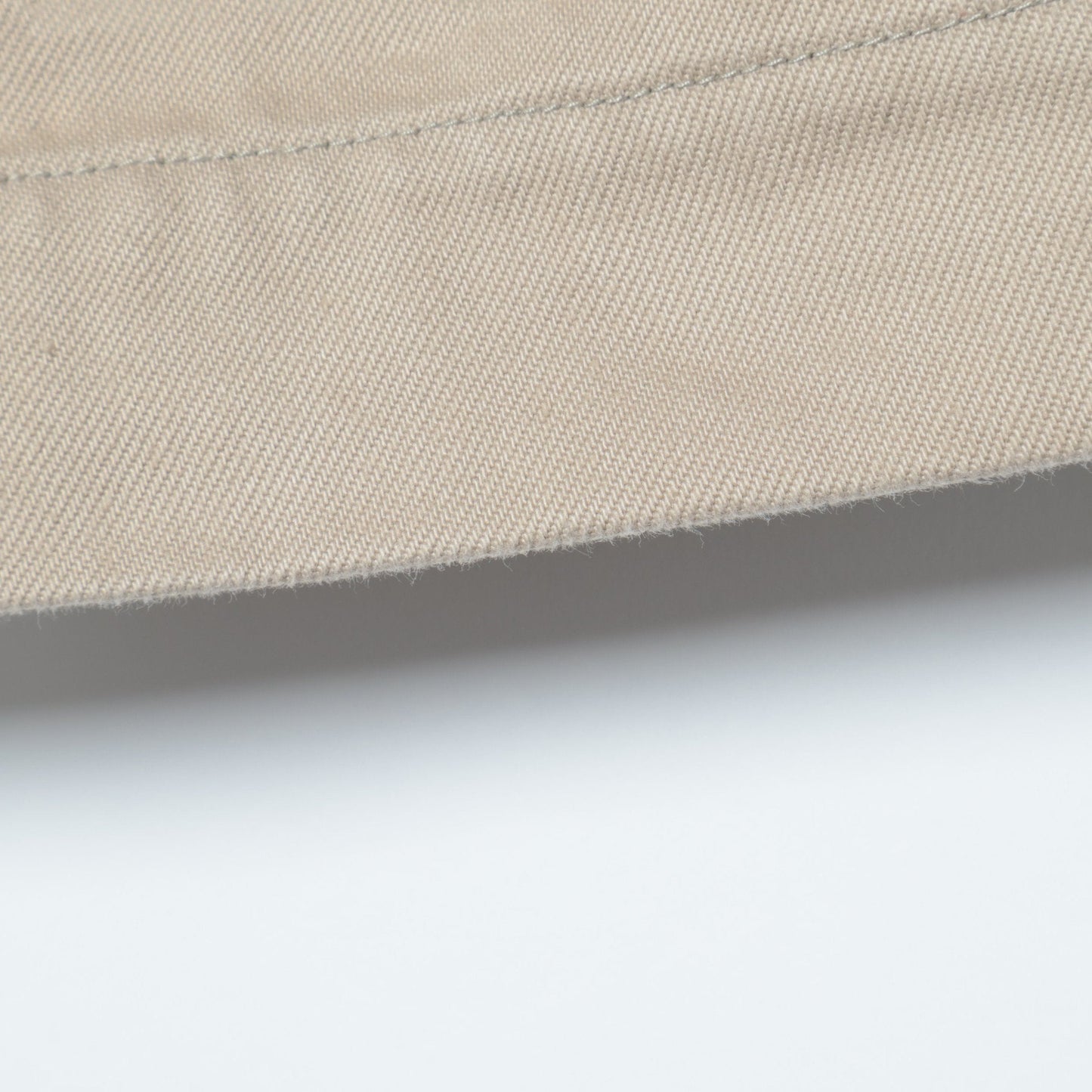 BRUSHED BACK COTTON TWILL TROUSERS