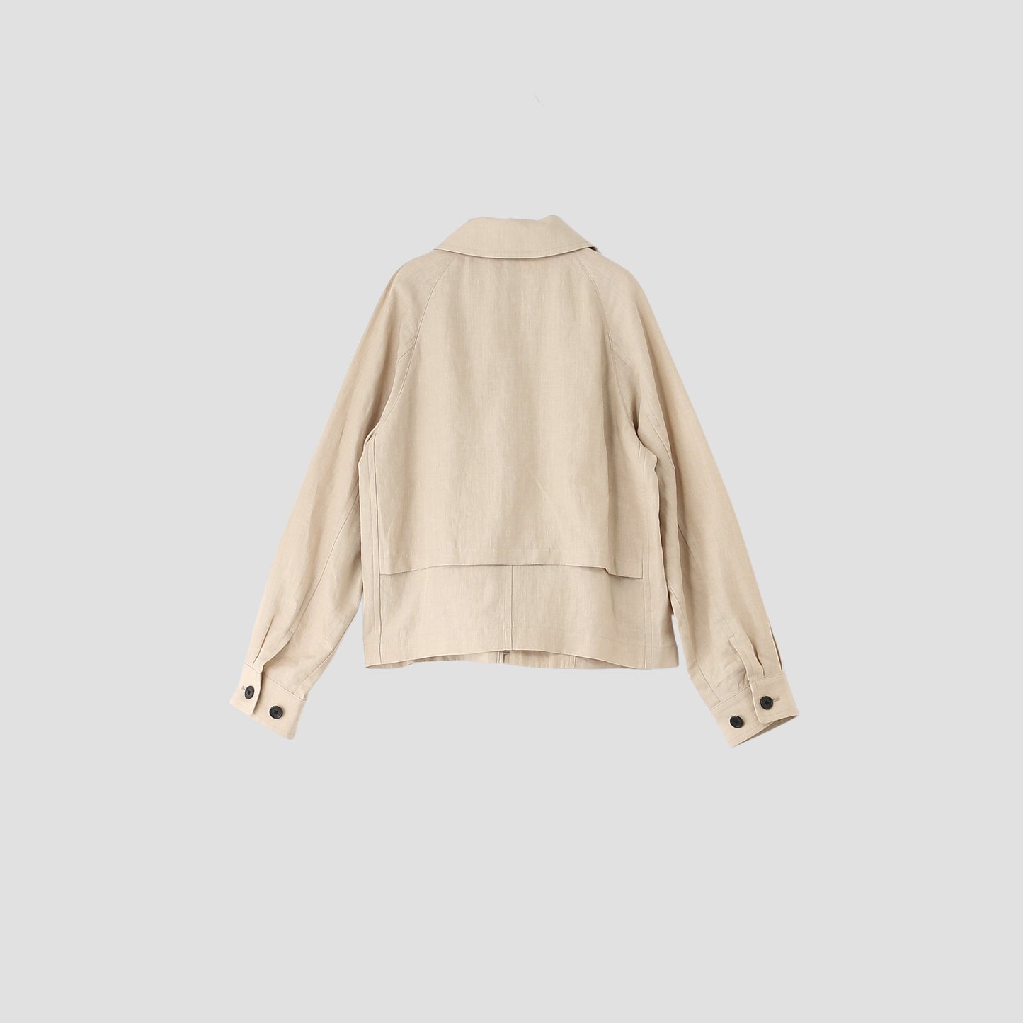 DENSE LINEN BLOUSON