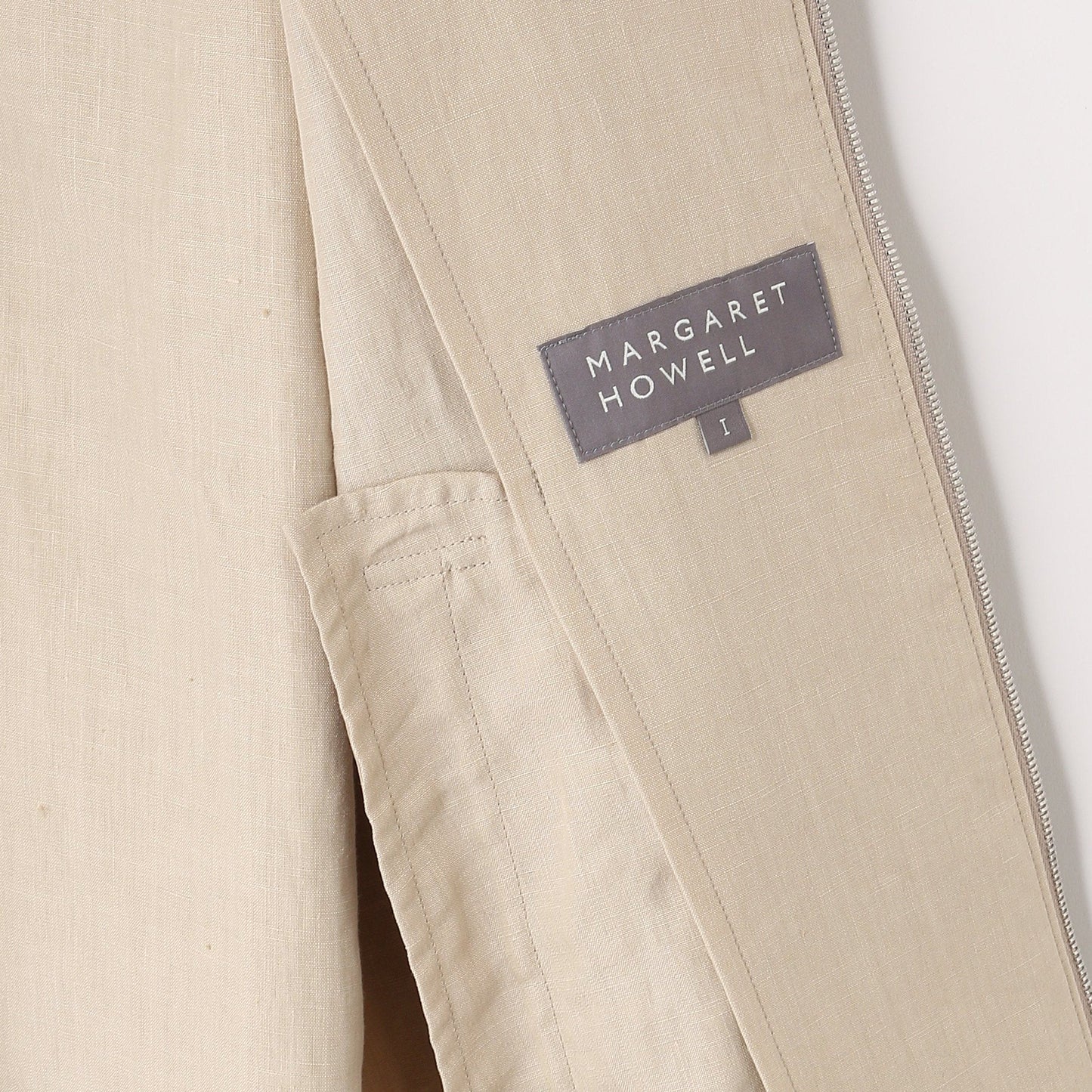 DENSE LINEN BLOUSON
