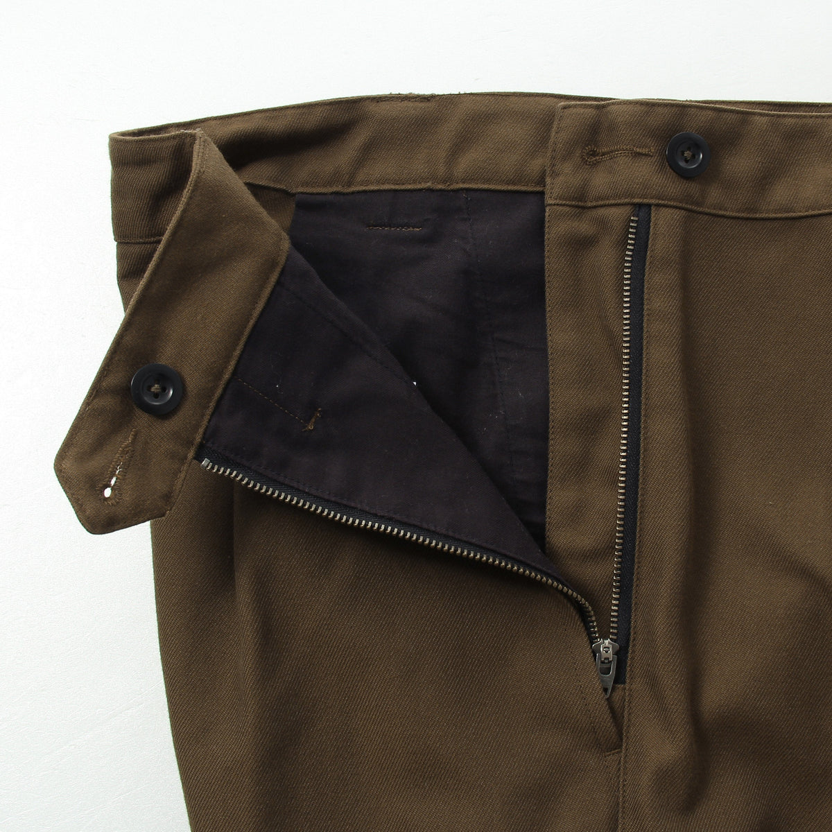 COTTON WOOL DRILL TROUSERS