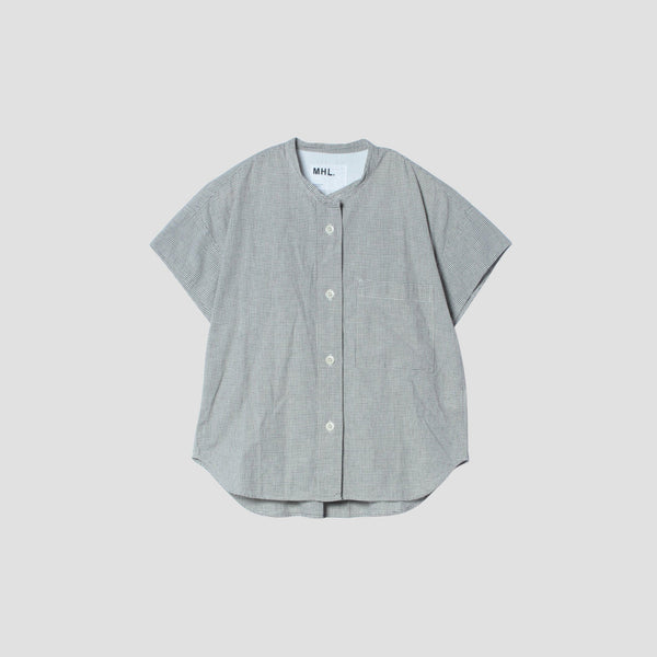 NATURAL WASHED COTTON LINEN SHIRT