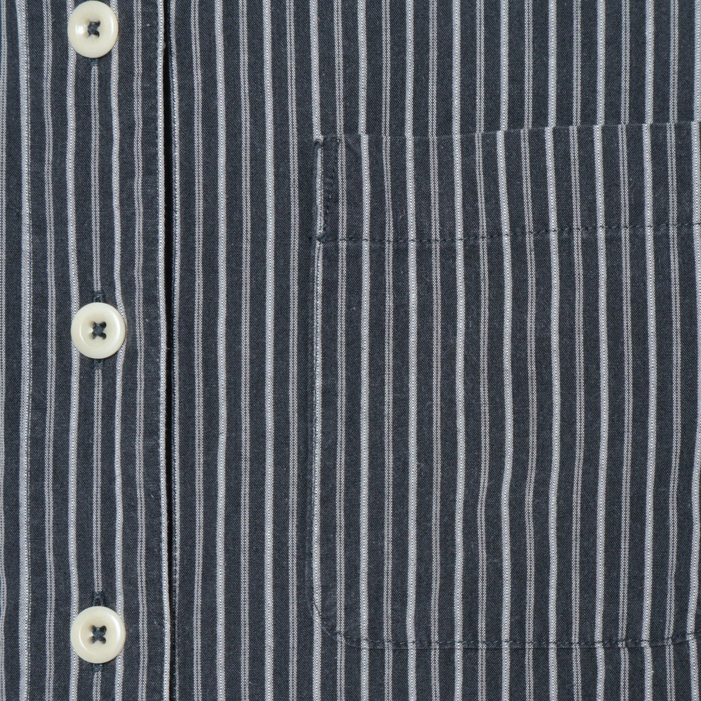 COTTON WOOL STRIPE SHIRT