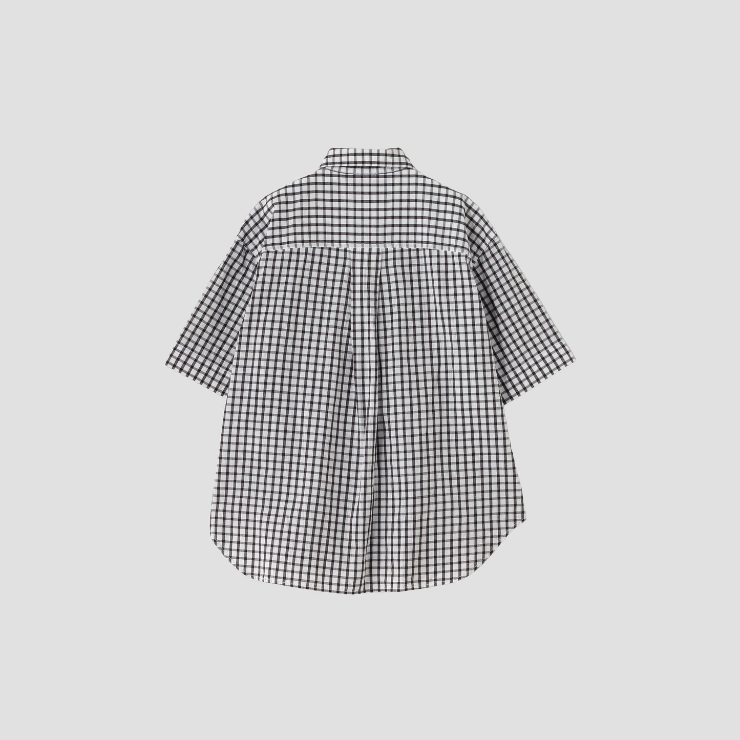 COTTON LINEN CHECK SHIRT