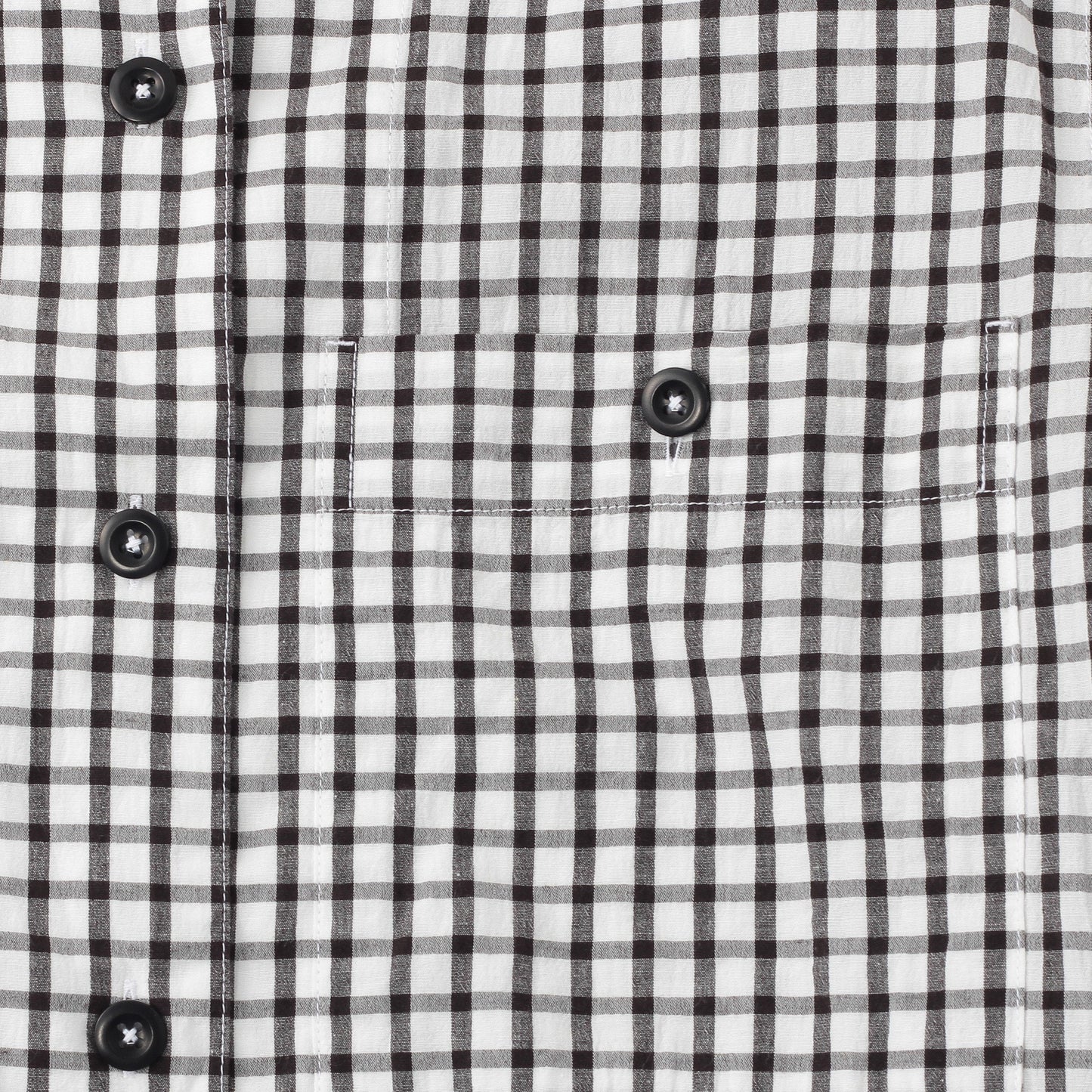 COTTON LINEN CHECK SHIRT