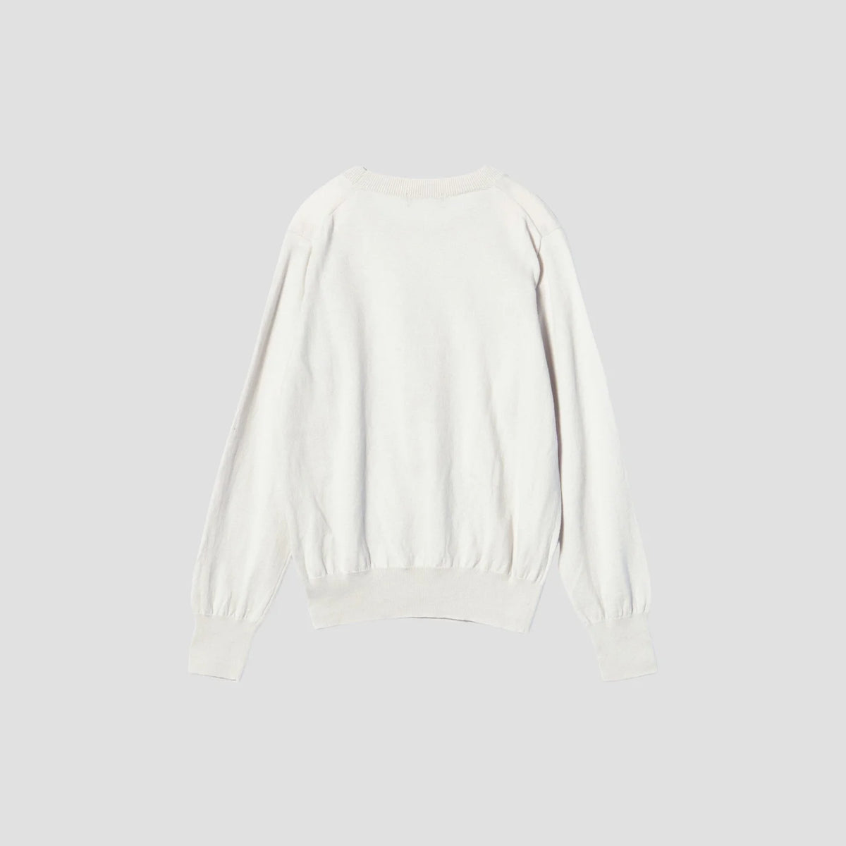 WOOL COTTON JUMPER KNIT