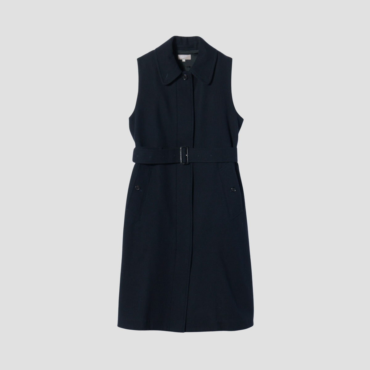 DRY WOOL TWILL DRESS
