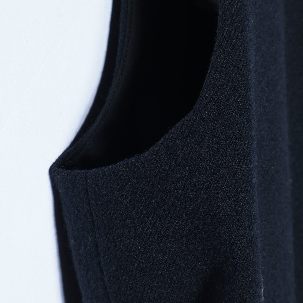 DRY WOOL TWILL DRESS