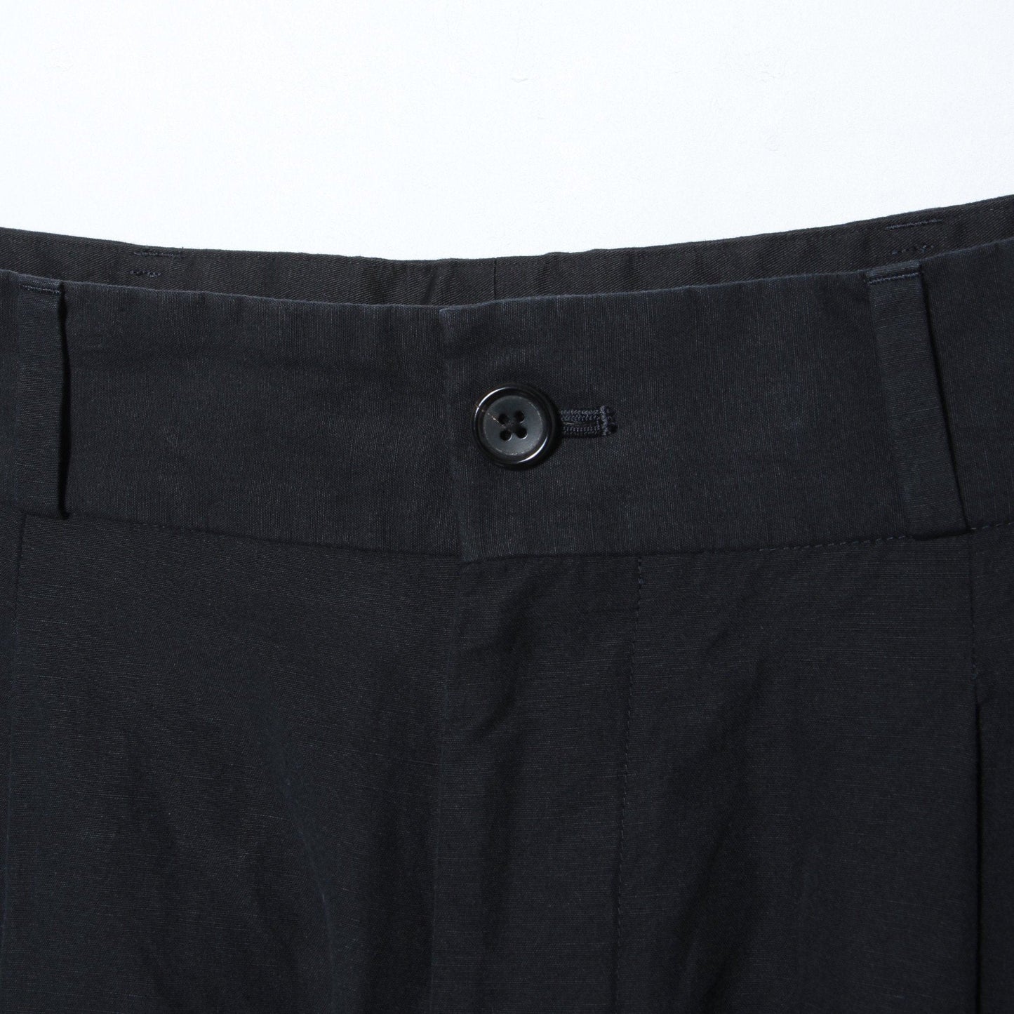 YARN DYE COTTON LINEN TROUSERS