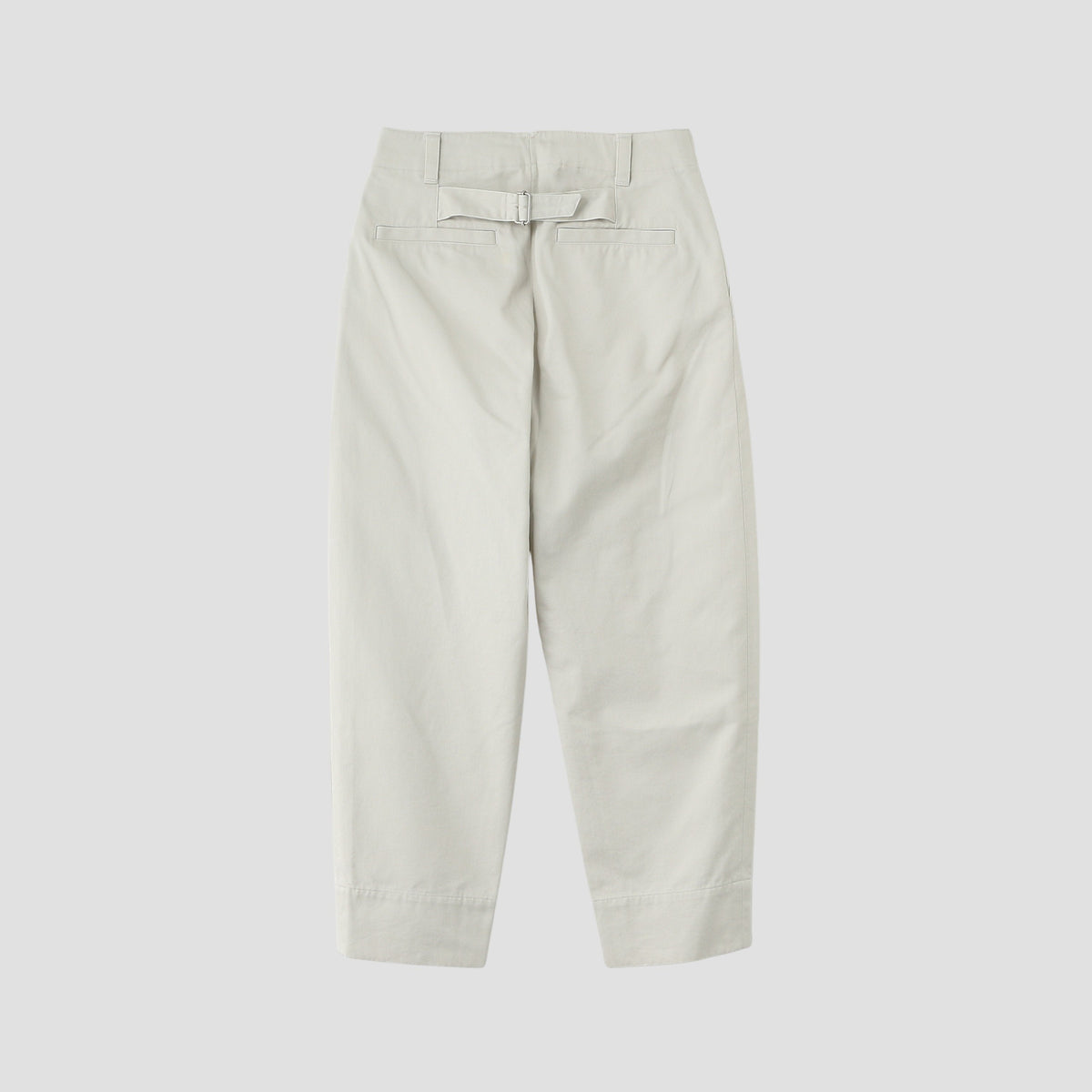 ORGANIC COTTON TWILL TROUSERS
