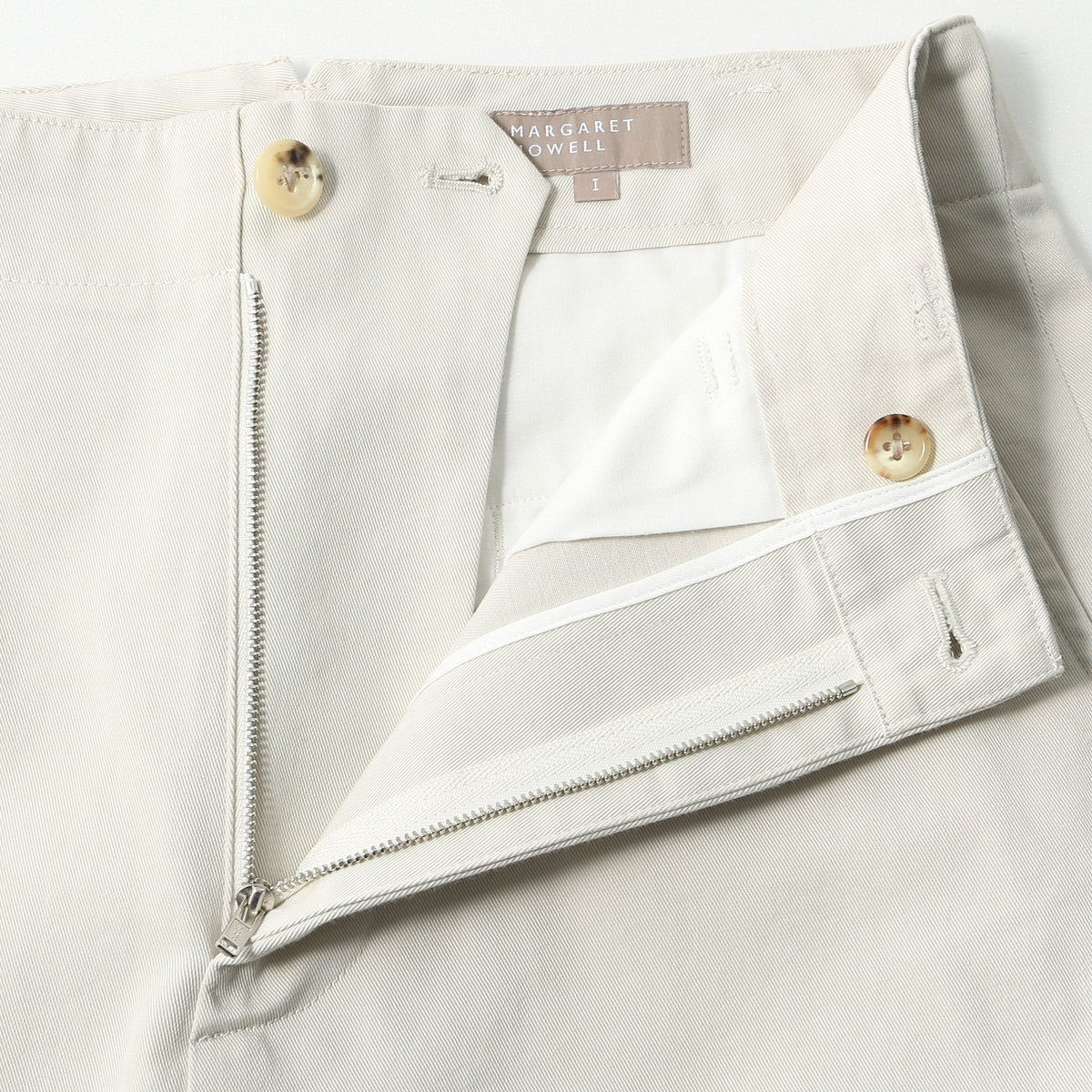 ORGANIC COTTON TWILL TROUSERS
