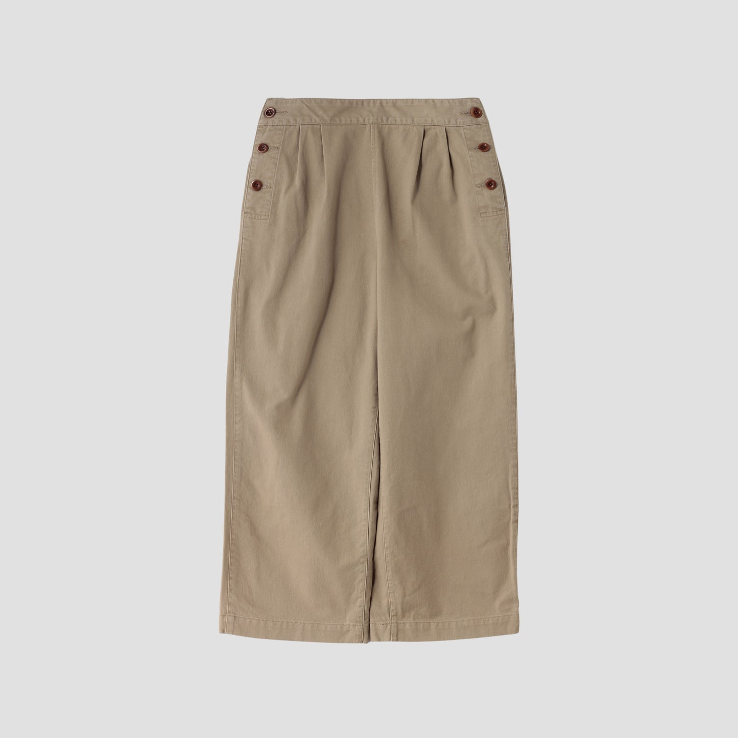 JAPANESE COTTON LINEN DRILL TROUSERS