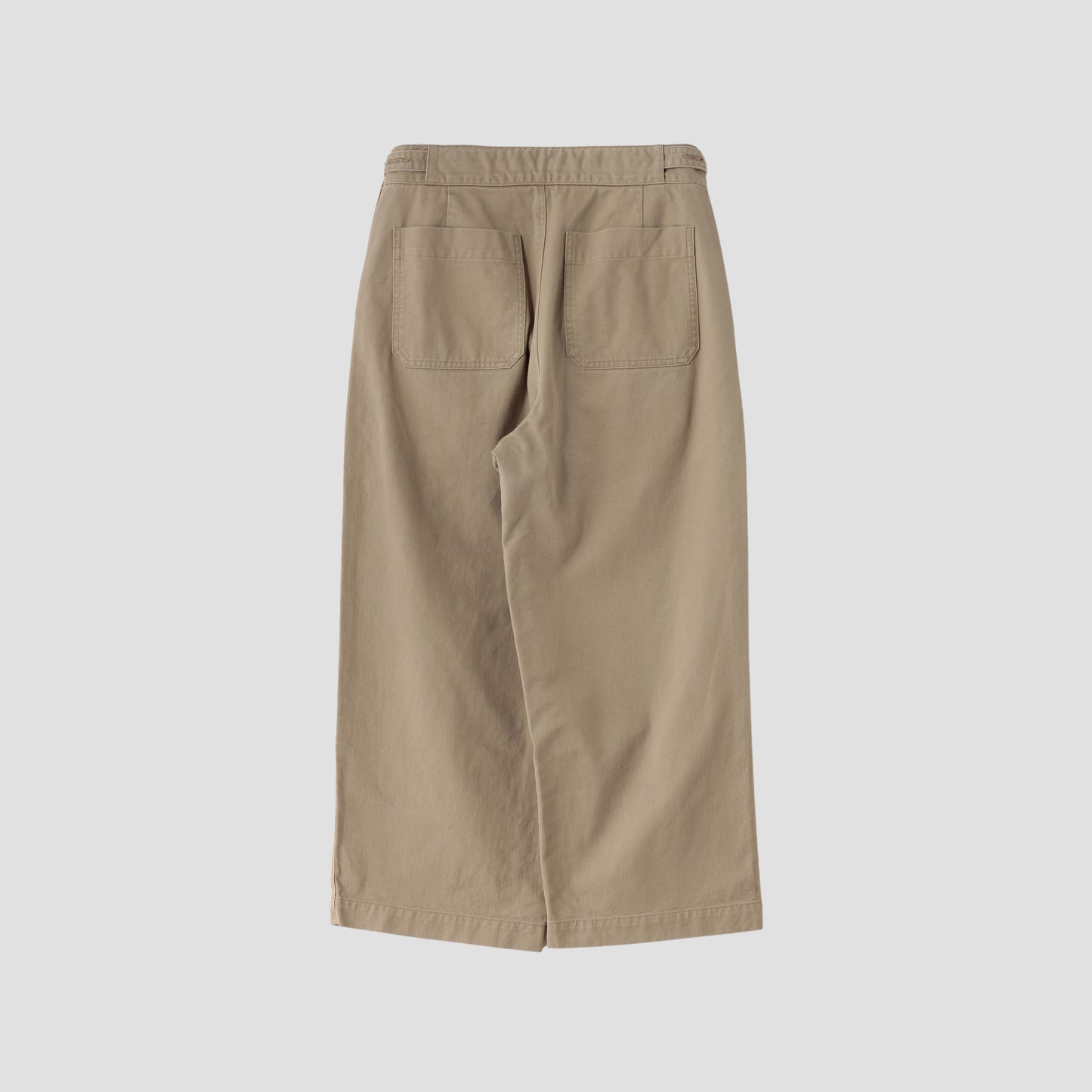 JAPANESE COTTON LINEN DRILL TROUSERS