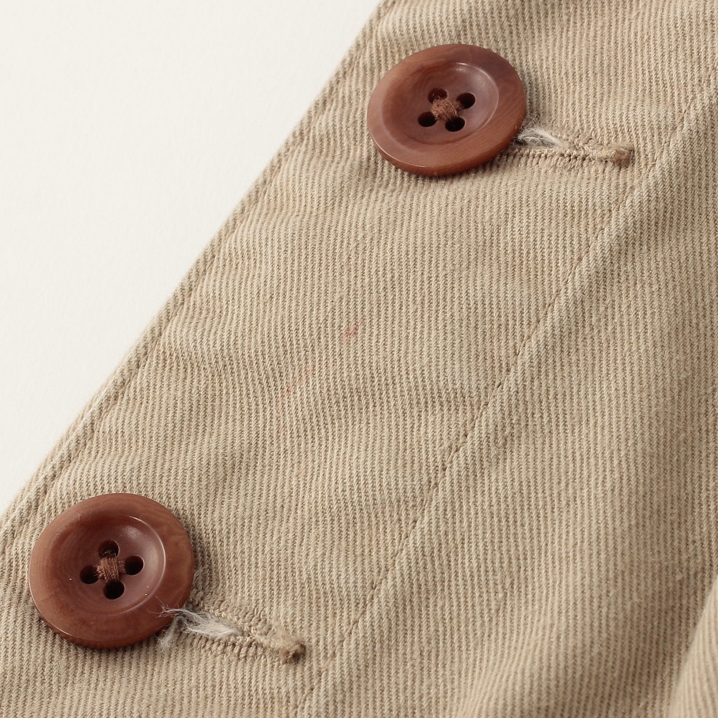 JAPANESE COTTON LINEN DRILL TROUSERS
