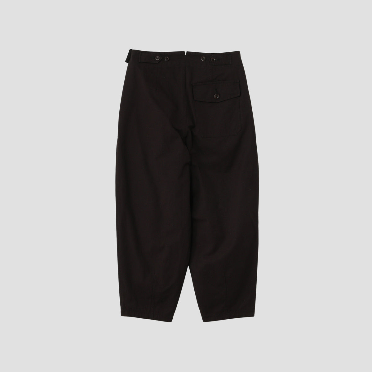 DRY NATURAL COTTON CANVAS TROUSERS